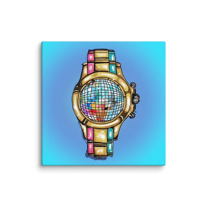 Disco Time Canvas by Terra at 50